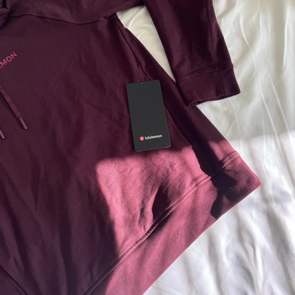 🆕💜 Lululemon City Sweat Pullover Hoodie - Cassis - Picture 3 of 10